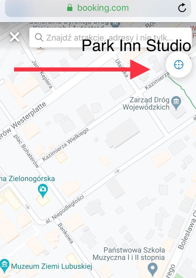 Park Studio Daire Zielona Góra Dış mekan fotoğraf